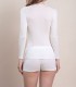 Vittoria B. maglia manica lunga girocollo modal cashmere V1803
