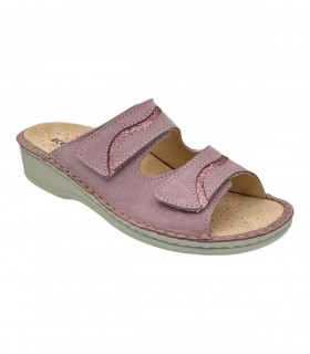 Ecosanit Lavinia Onda Nabuk Glitter ciabatte donna