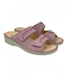 Ecosanit Lavinia Onda Nabuk Glitter ciabatte donna