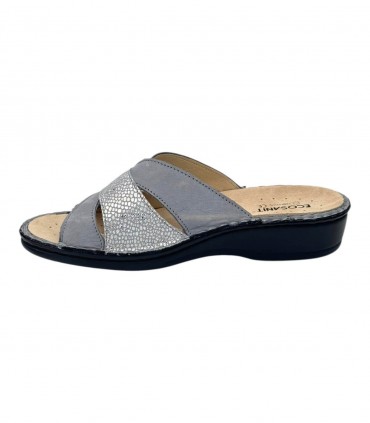 Ecosanit Zaffira Nabuk Kerz ciabatte donna