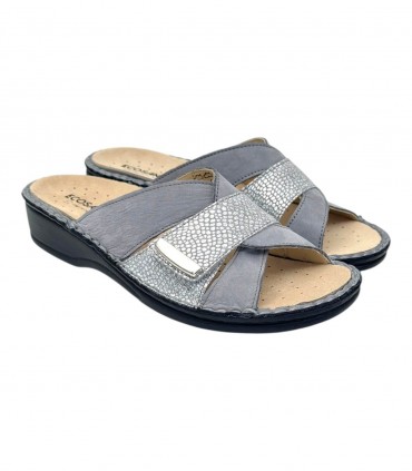Ecosanit Zaffira Nabuk Kerz ciabatte donna
