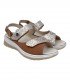 Ecosanit Blanco Nabuk Soft Ares sandali donna