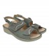Ecosanit Leandro Onda Nabuk Glitter sandali donna